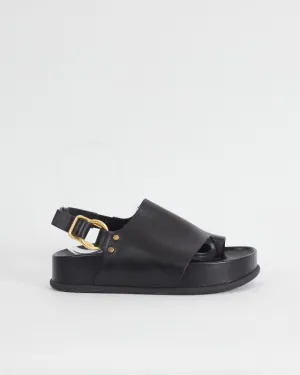3.1 Phillip Lim 'freida' flatform slingback sandals, black, 40