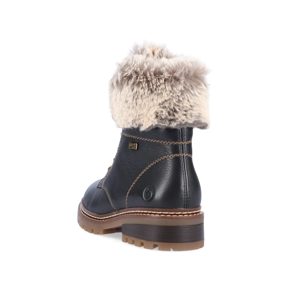 Alpine Black Ankle Boots