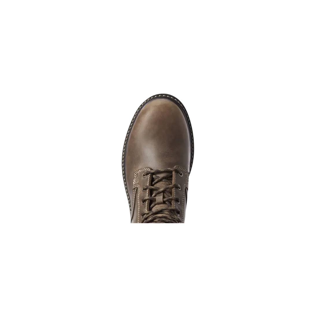 Ariat Men's Groundbreaker 6" Steel Toe Work Brown Boots
