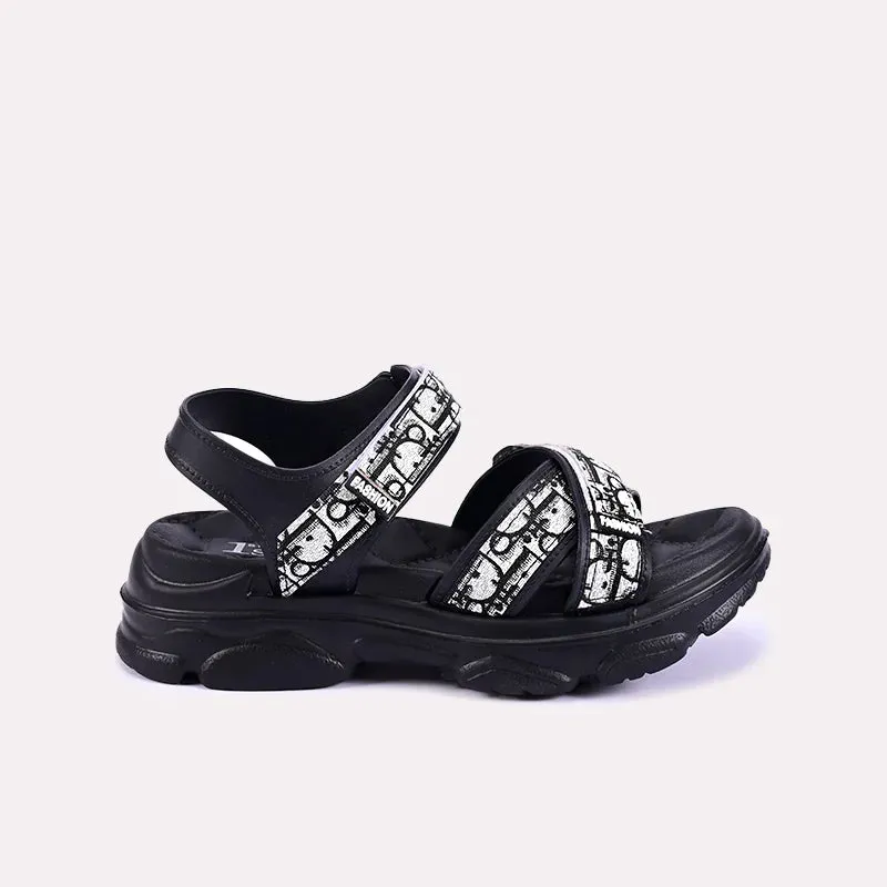 Bella Black Chunky Sandals 0421284