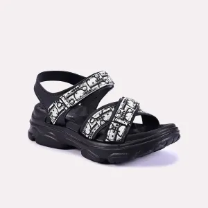 Bella Black Chunky Sandals 0421284