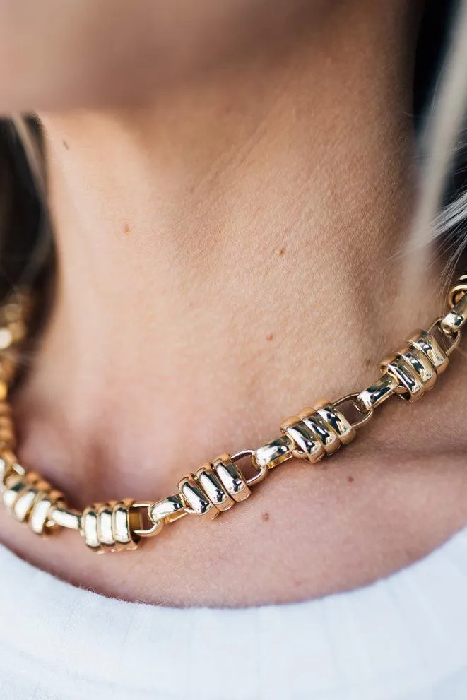 Chunky Linked Necklace