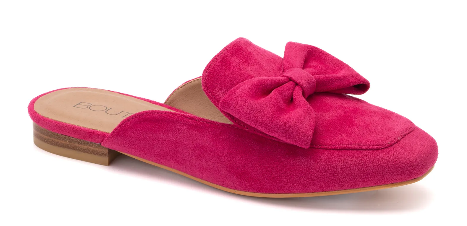 Corky's Hello Fall Mule Sandals - Fuchsia Suede