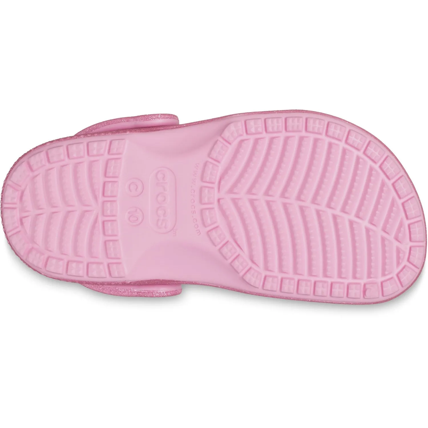 Crocs Pink Tweed Glitter Classic Glitter ClAnd