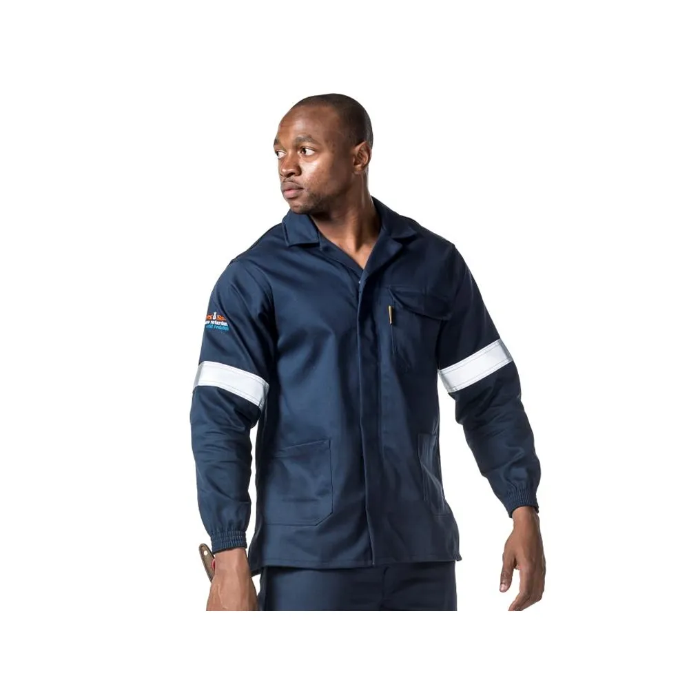 DROMEX CONTI JACKET NAVY FLAME & ACID WITH REFLECTIVE SIZE INCH-62