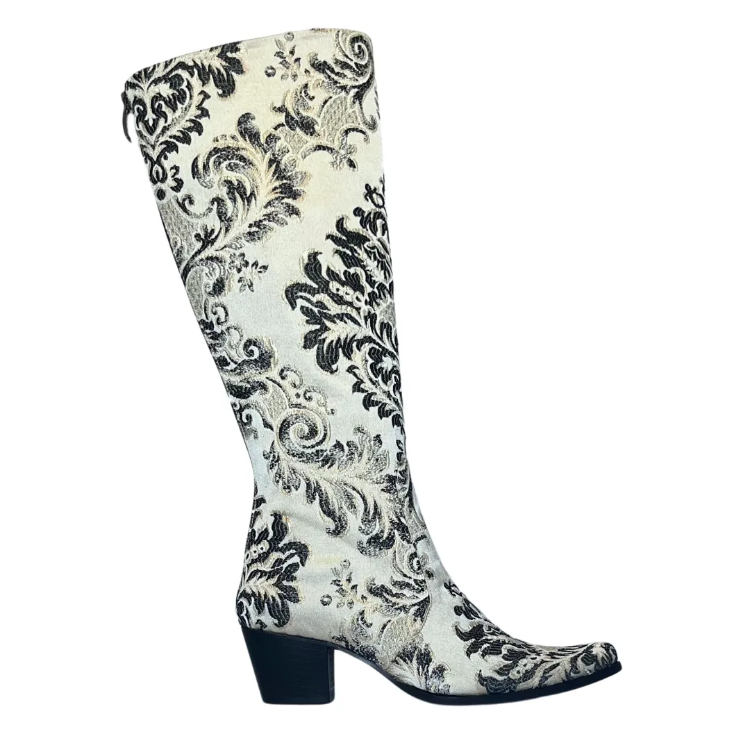 French Riviera Noir Knee High