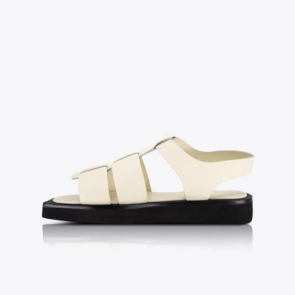 Hawkins Sandal Off White/Black