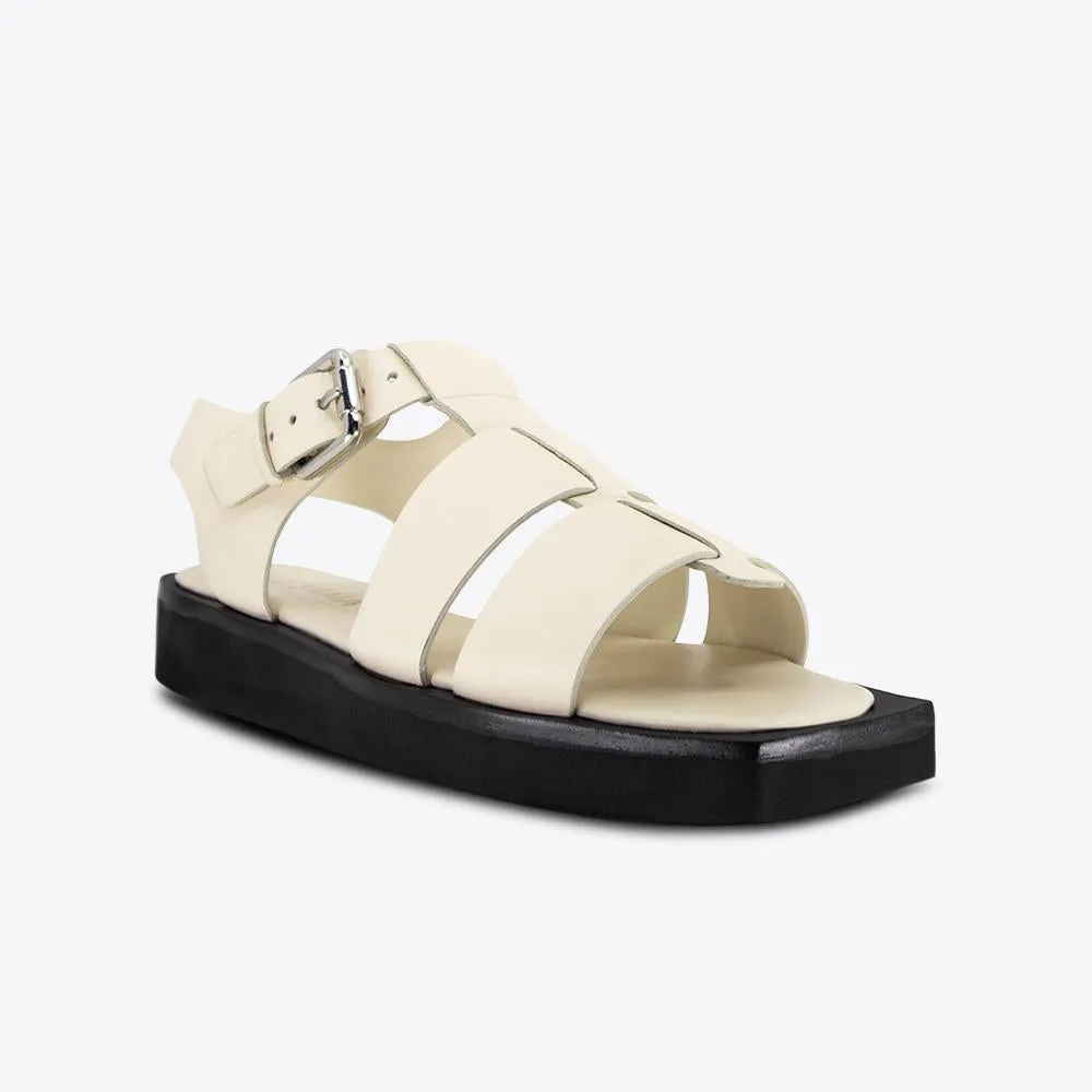 Hawkins Sandal Off White/Black