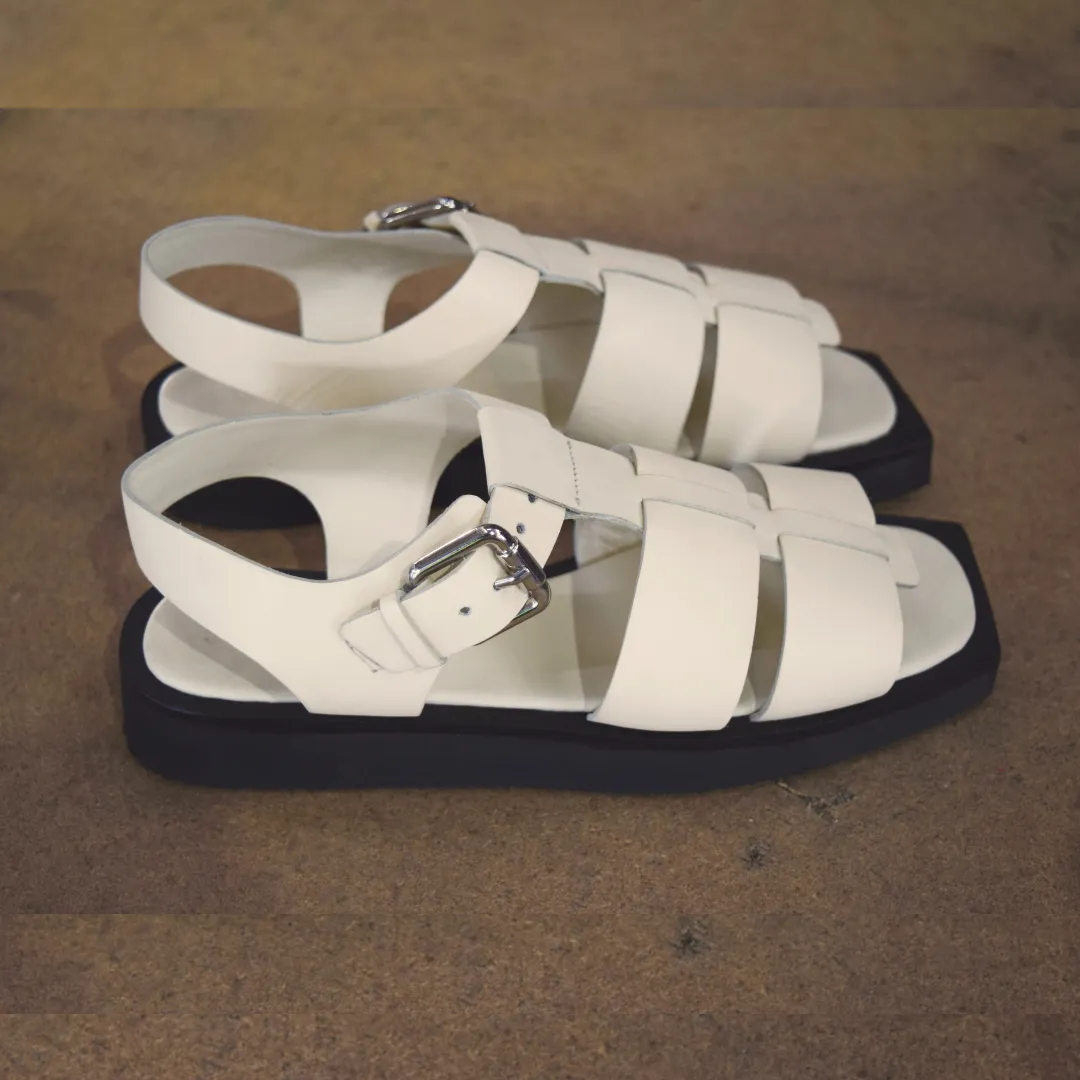 Hawkins Sandal Off White/Black