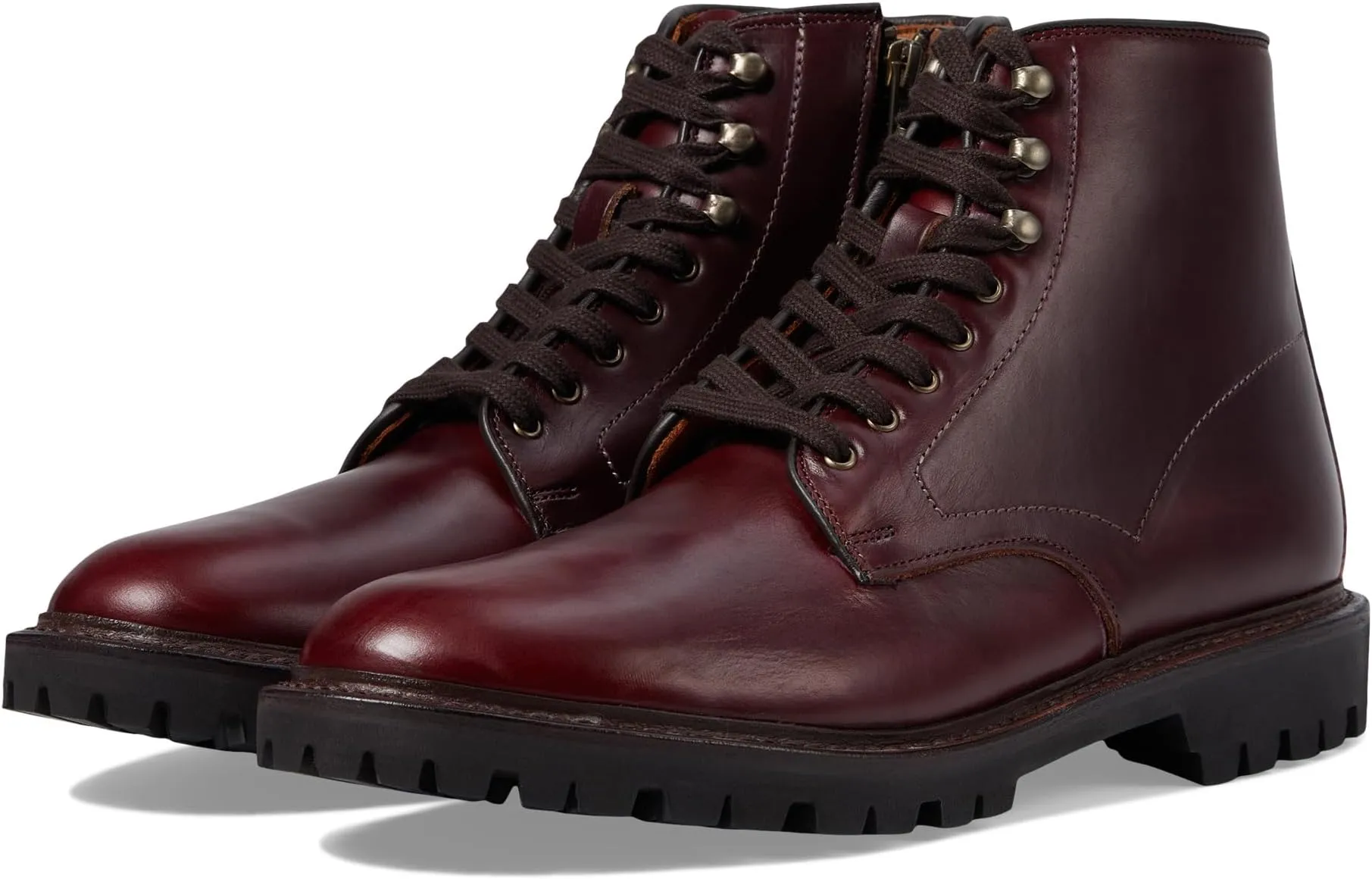 Higginsfplug Allen Edmonds Lace-up Boots, Burgundy