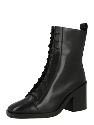 Karolina Kurkova Originals Linda lace-up ankle boots, black
