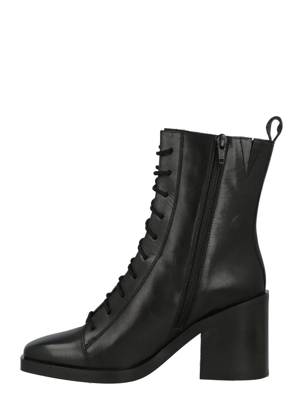 Karolina Kurkova Originals Linda lace-up ankle boots, black