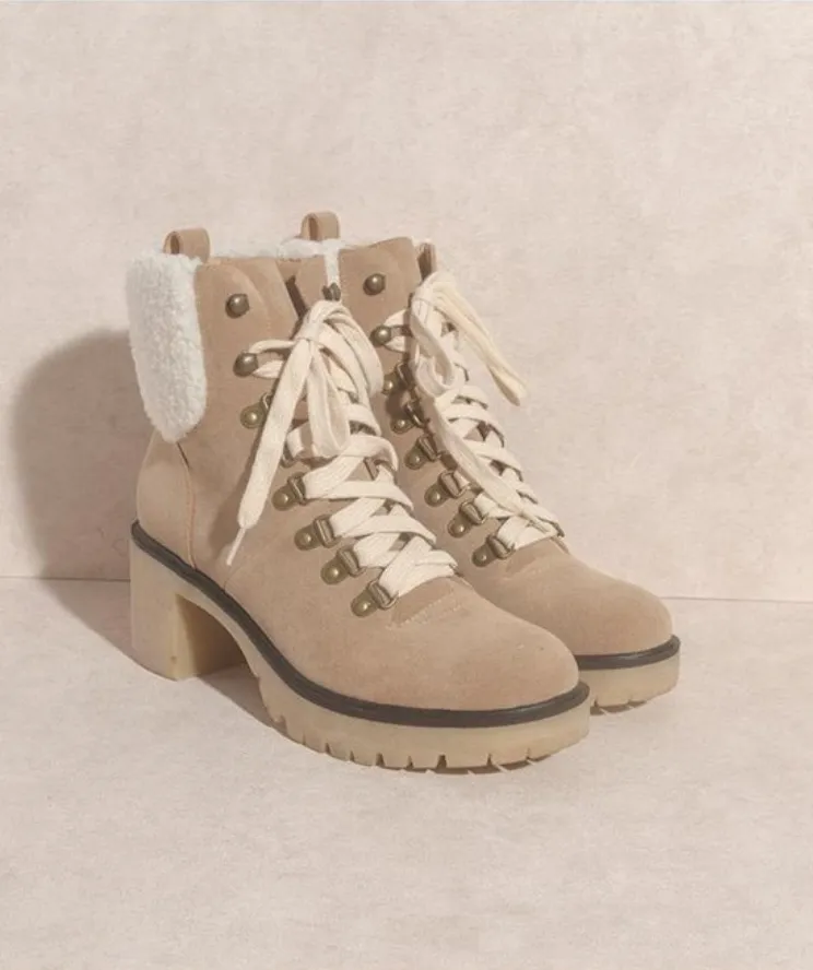 Kylie Lace Up Bootie