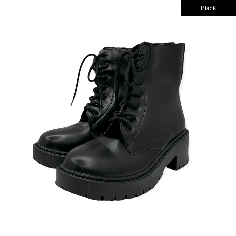 Lace Up Walker Boots