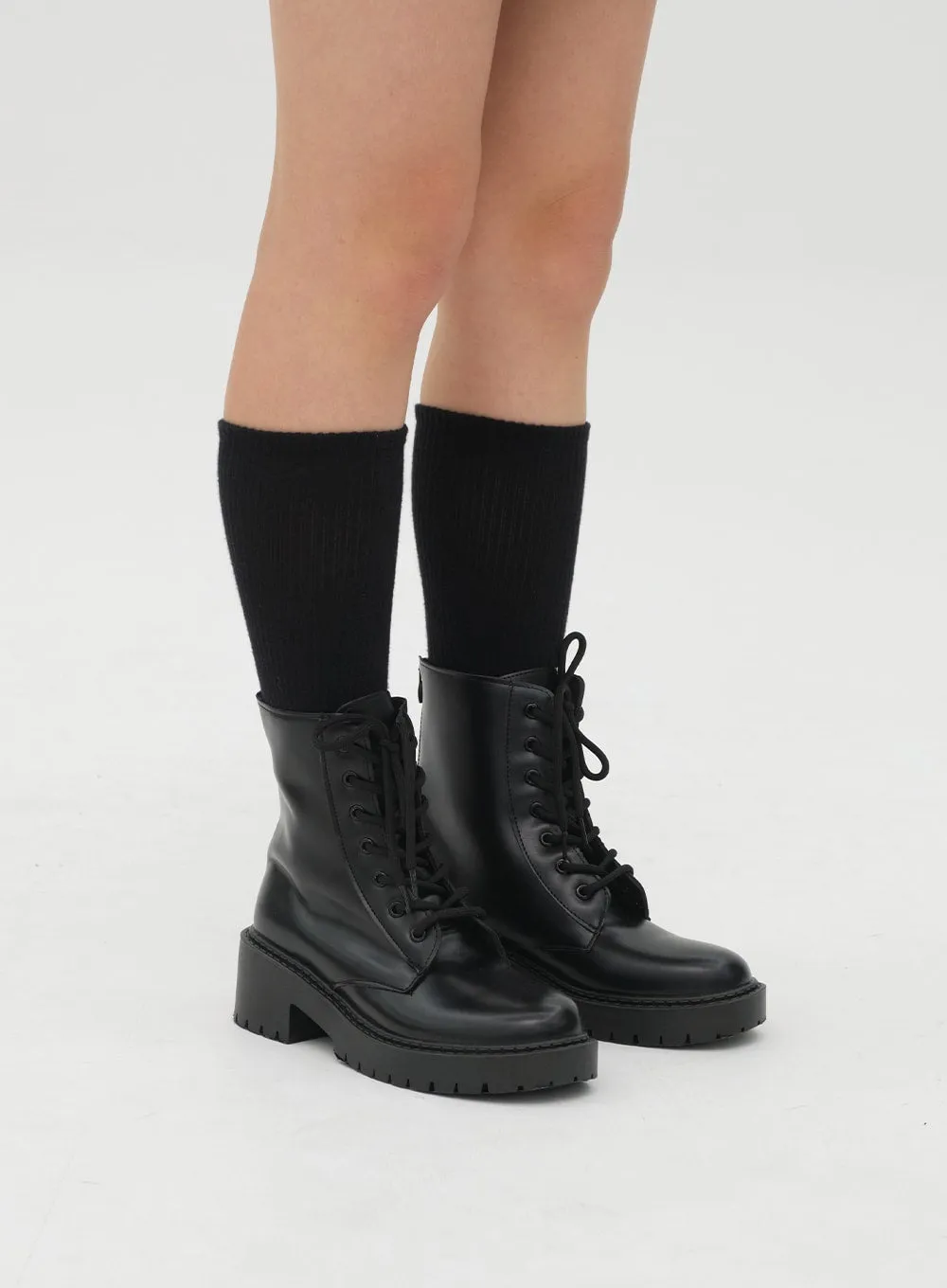 Lace Up Walker Boots