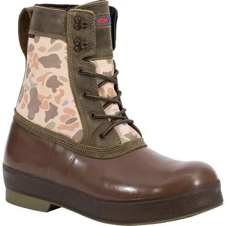 Legacy Lace 8" Men's Xtratuf Insulated Boots, Duck Camo