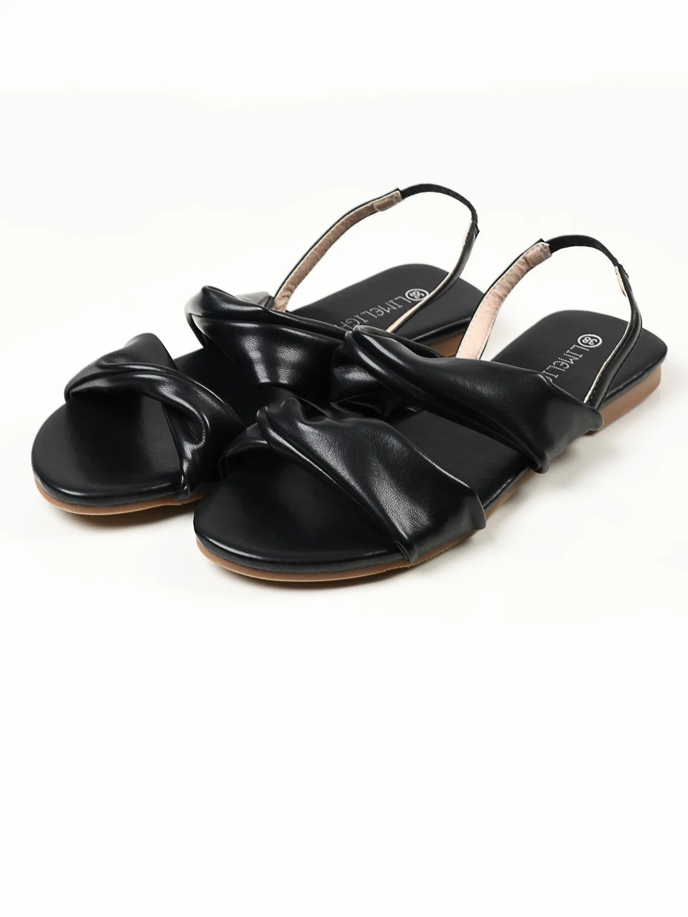 Plain Sandals - Black