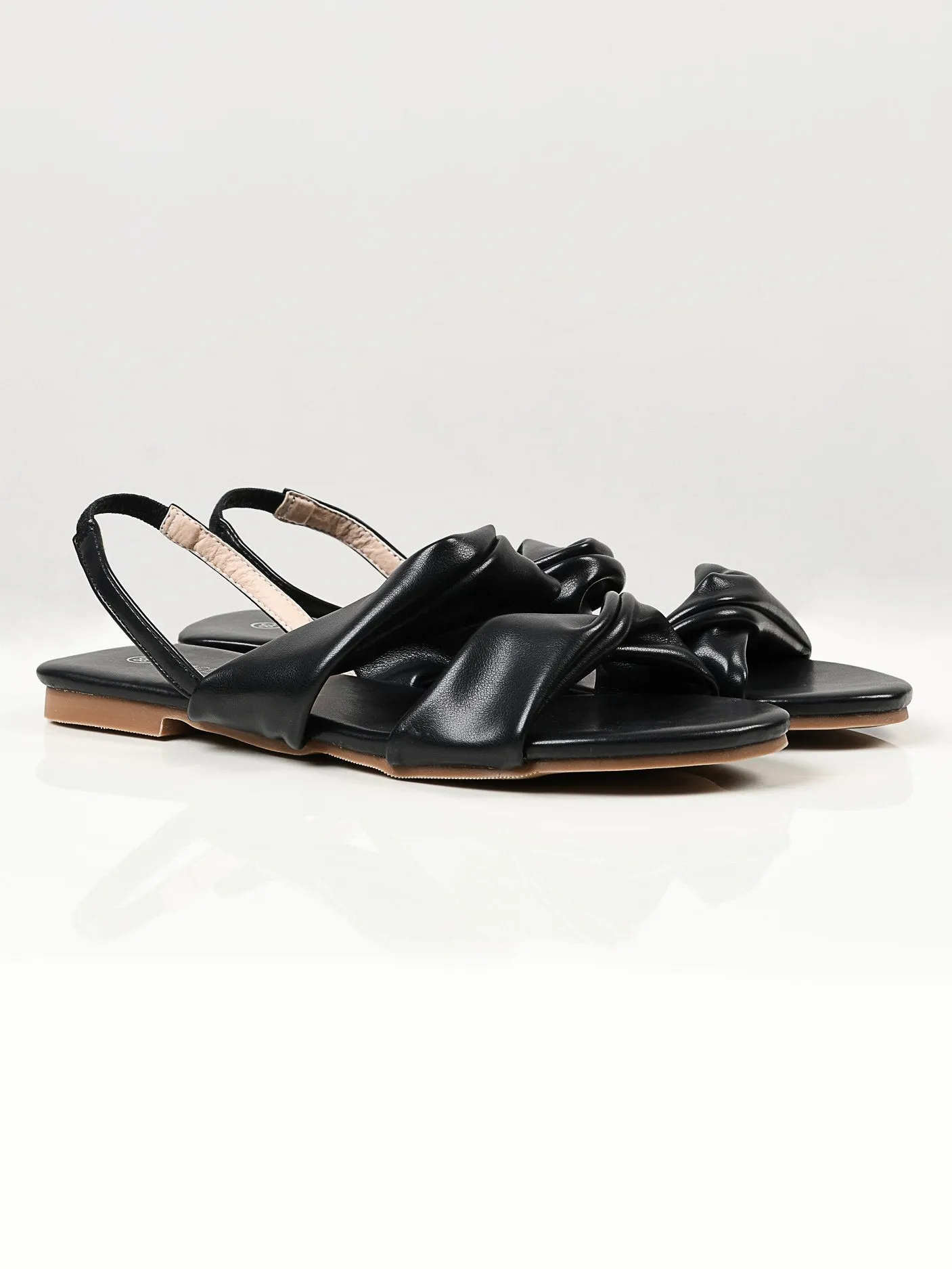 Plain Sandals - Black