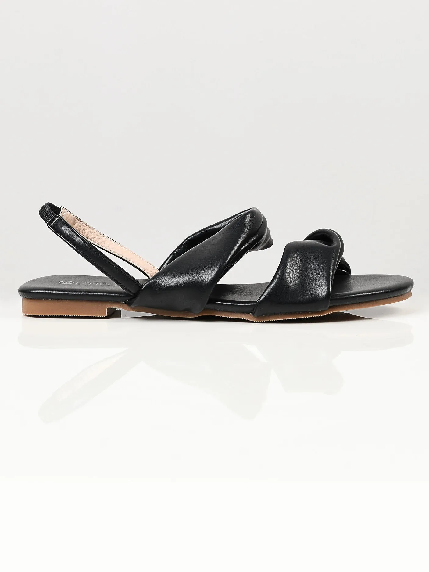 Plain Sandals - Black