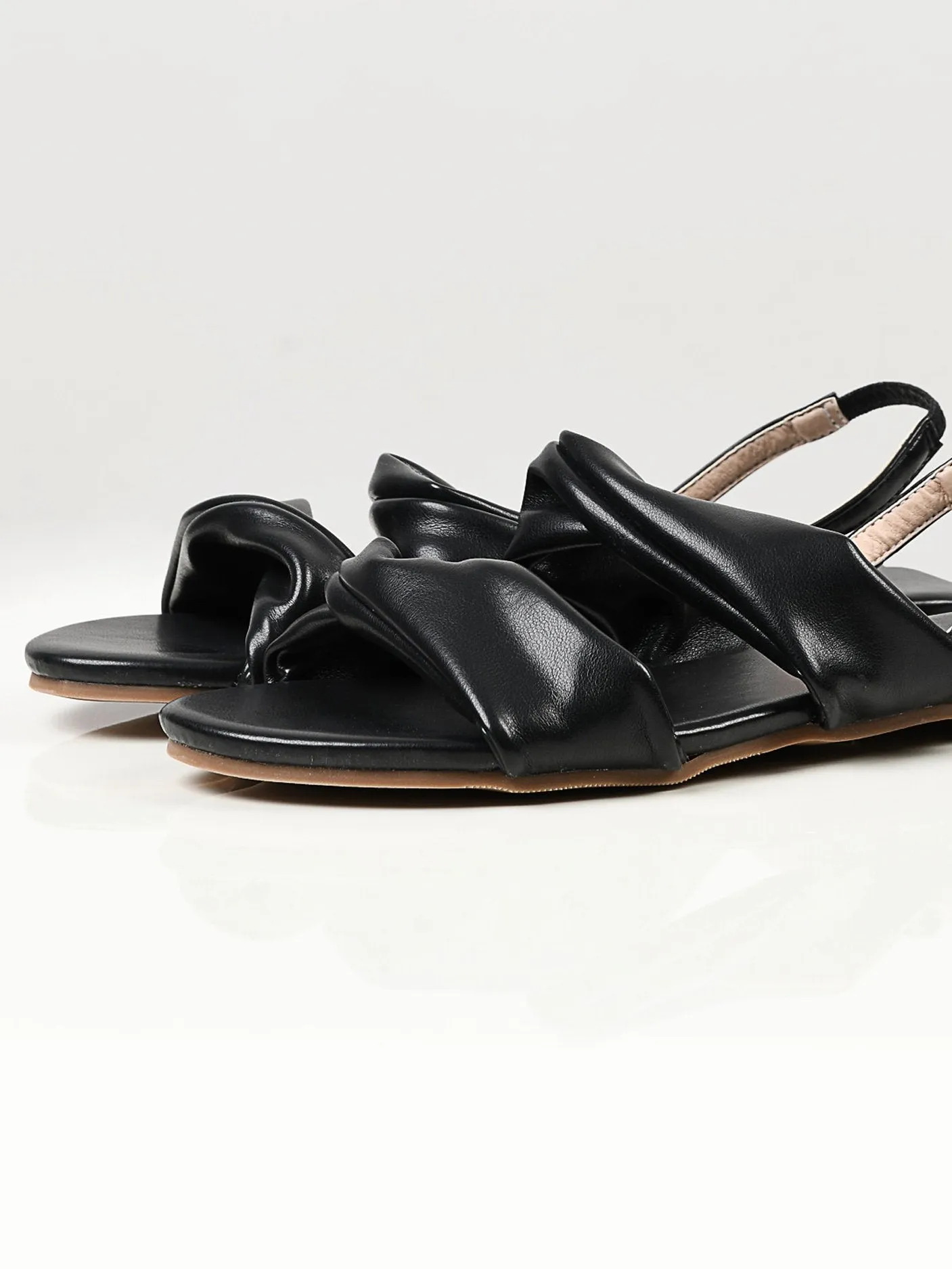 Plain Sandals - Black