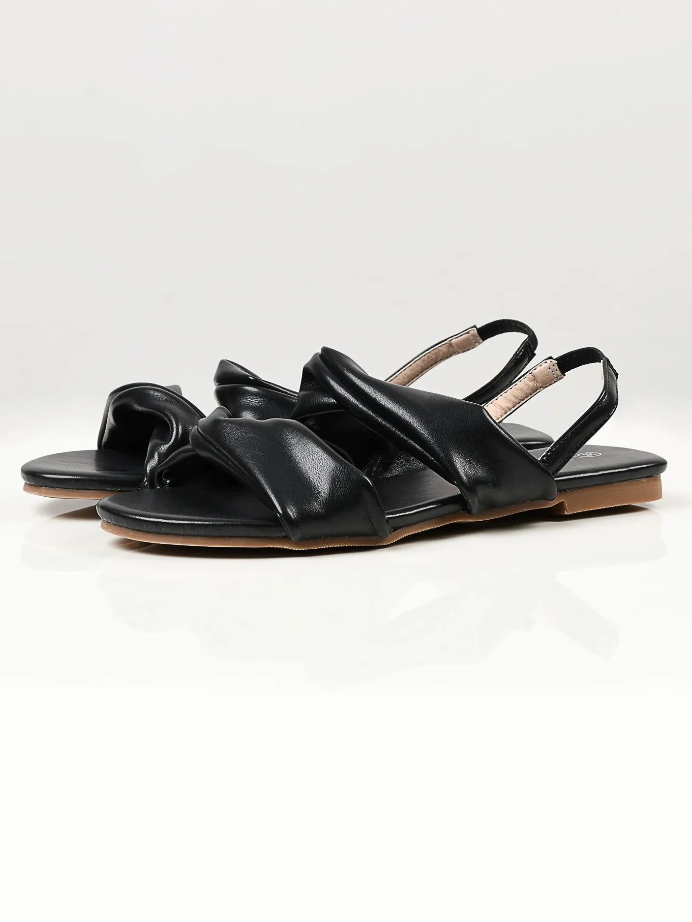 Plain Sandals - Black