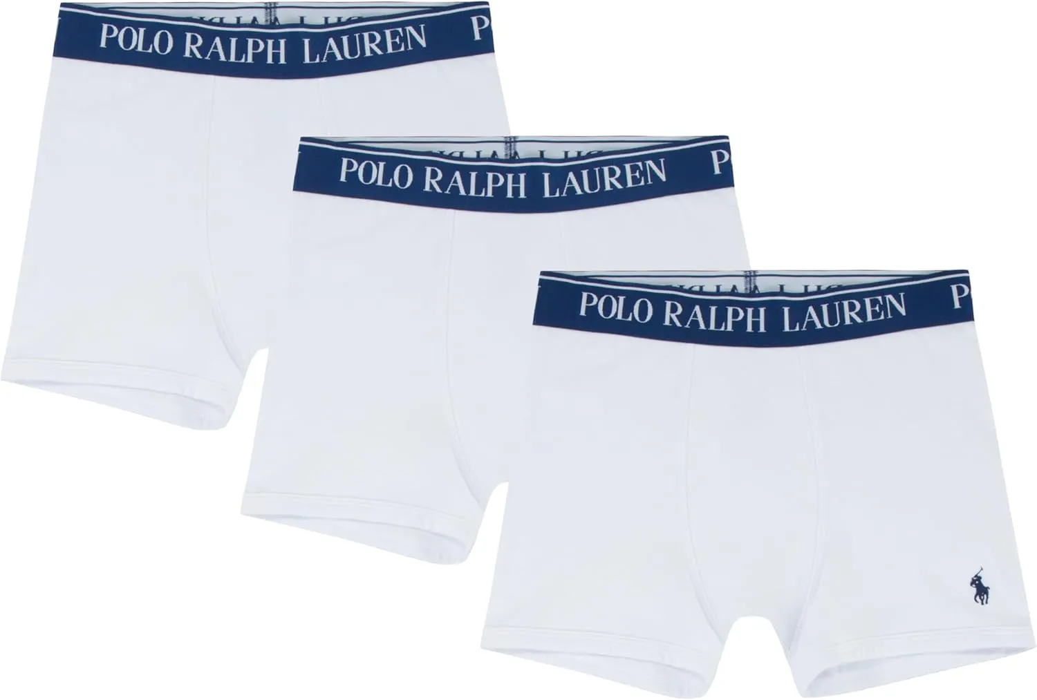 POLO RALPH LAUREN Boys' 3-Pack Boxer Briefs