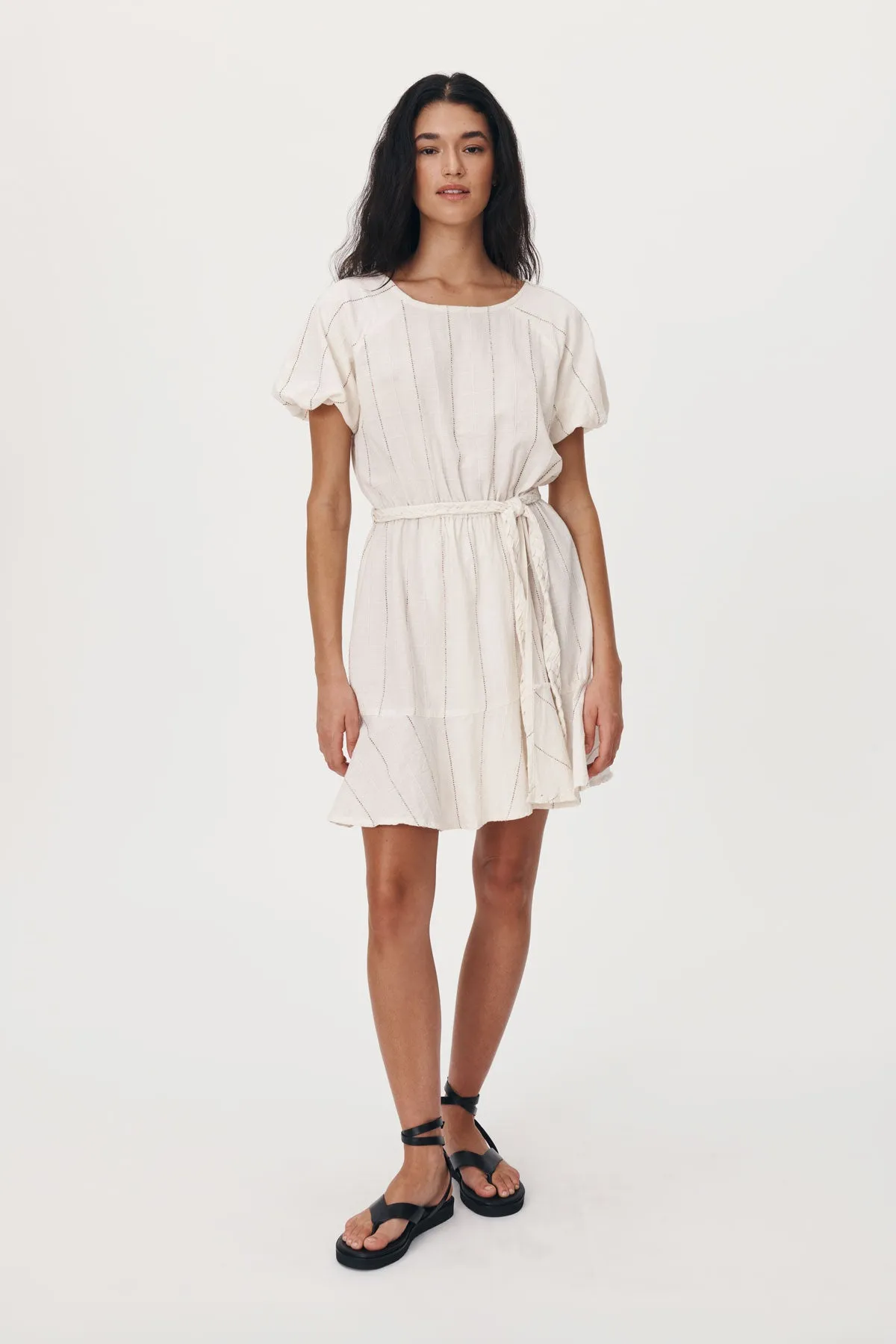 Rowie the label - Dara Stripe Mini Dress