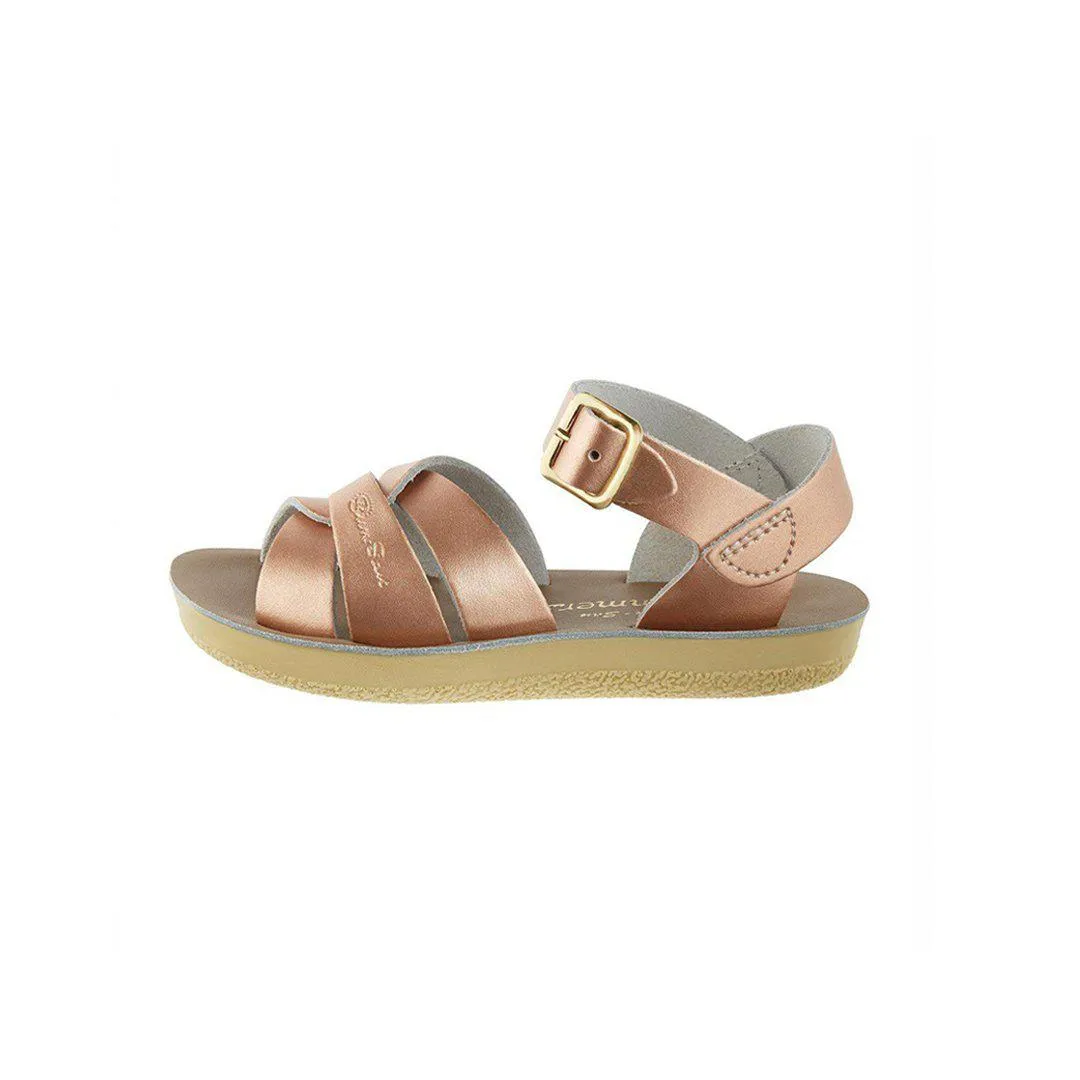 Salt-Water Sun-San Kid's Sandals - Swimmer - Rose Gold