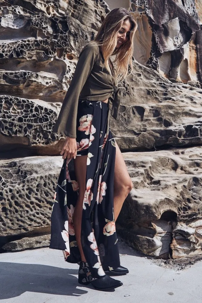Sepia Top Khaki