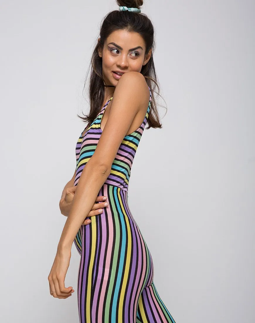 Unitard in New Stripe
