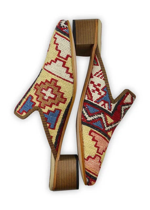 Women's Sumak Kilim Mules - Size 12