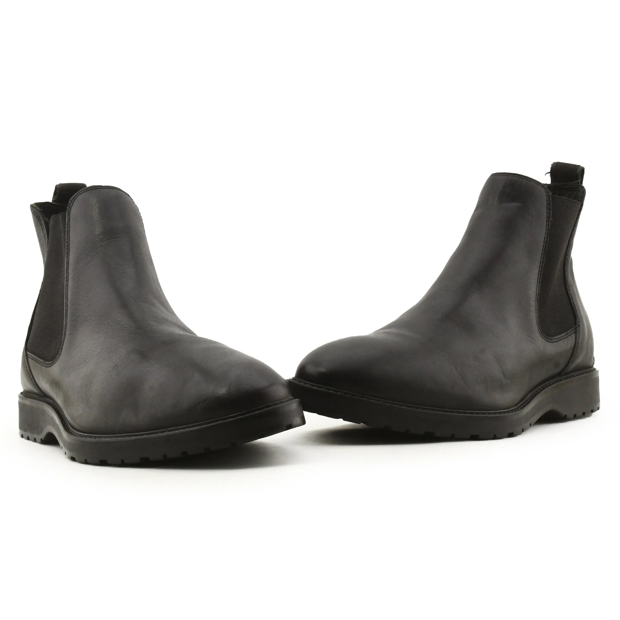 Zara Stretchable Chelsea Ankle Boots | 100% Authentic Leather