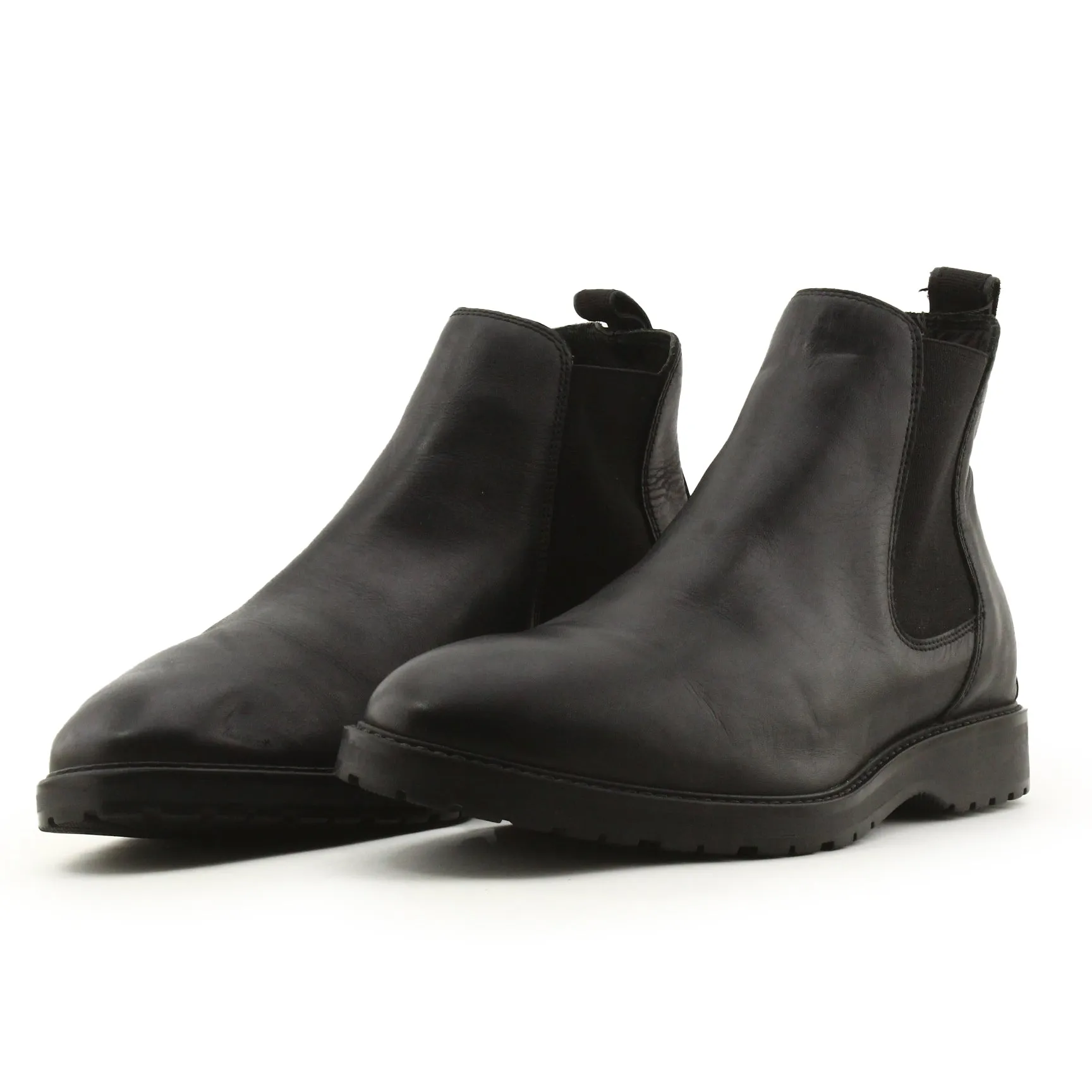 Zara Stretchable Chelsea Ankle Boots | 100% Authentic Leather